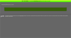 Desktop Screenshot of nobodylikesyou.com